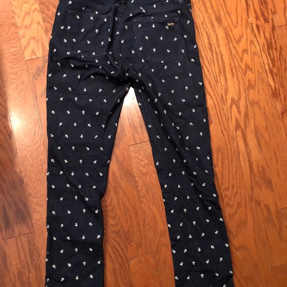 Juicy Couture Nautical anchor embroidered jeans 29 - Picture 5 of 6